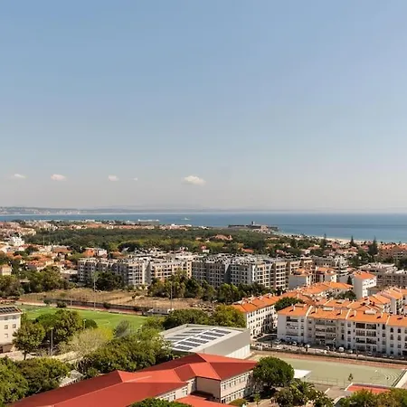 Penthouse Vista Mar In Lisboa Cascais Family And Work Friendly * פארדס
