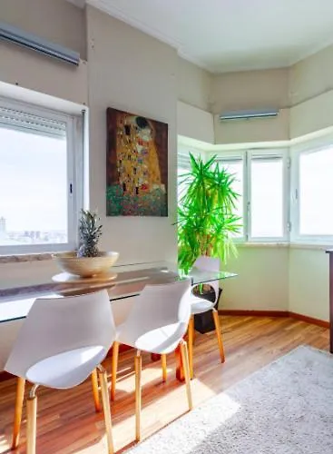 Lejlighed Penthouse Vista Mar In Lisboa Cascais Family And Work Friendly