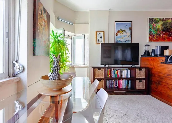 Penthouse Vista Mar In Lisboa Cascais Family And Work Friendly